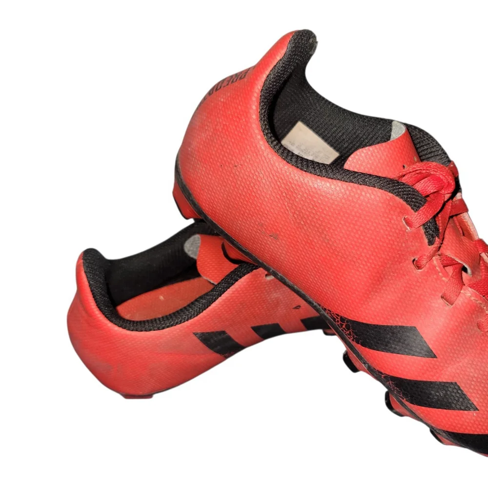 Adidas Predator Red Soccer Cleats Size 4.5 Men's
